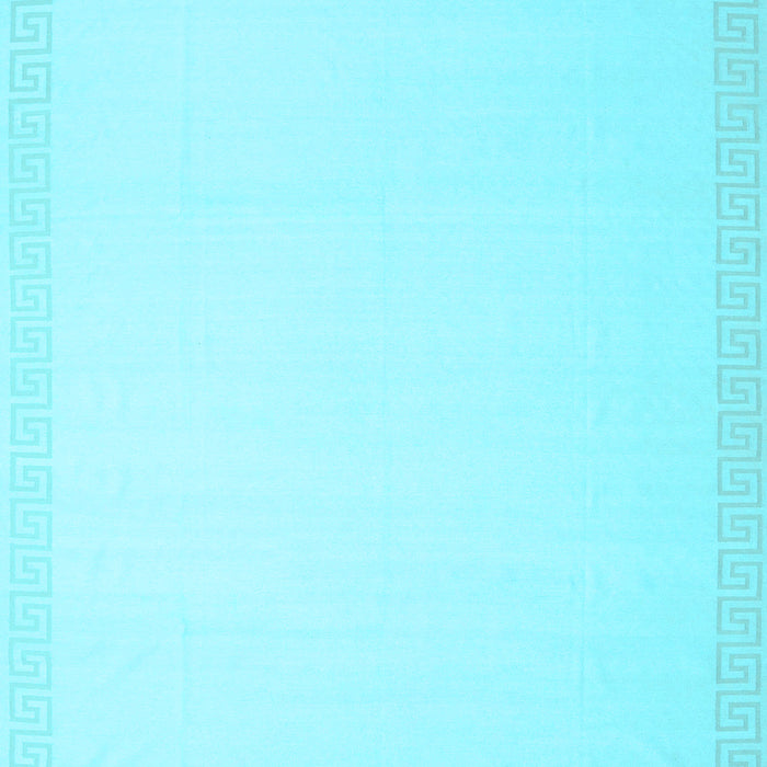 Machine Washable Solid Light Blue Modern Rug, wshcon2406lblu