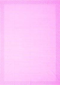 Solid Pink Modern Rug, con2406pnk