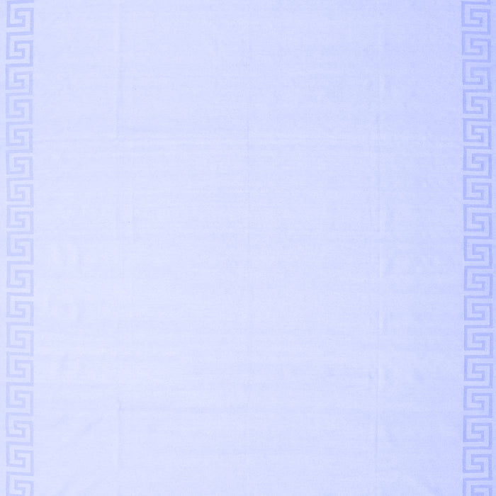 Machine Washable Solid Blue Modern Rug, wshcon2406blu