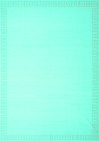 Solid Turquoise Modern Rug, con2406turq