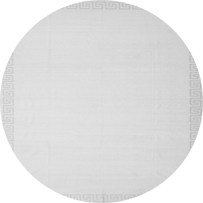 Square Solid Gray Modern Rug, con2406gry