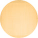 Round Solid Brown Modern Rug, con2406brn