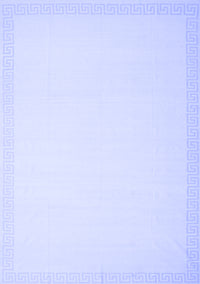 Solid Blue Modern Rug, con2407blu