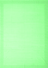 Solid Emerald Green Modern Rug, con2407emgrn