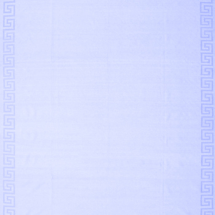 Machine Washable Solid Blue Modern Rug, wshcon2407blu