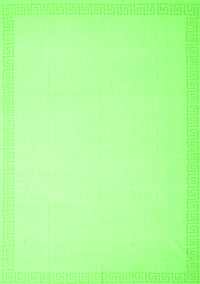 Solid Green Modern Rug, con2407grn