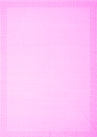 Solid Pink Modern Rug, con2407pnk