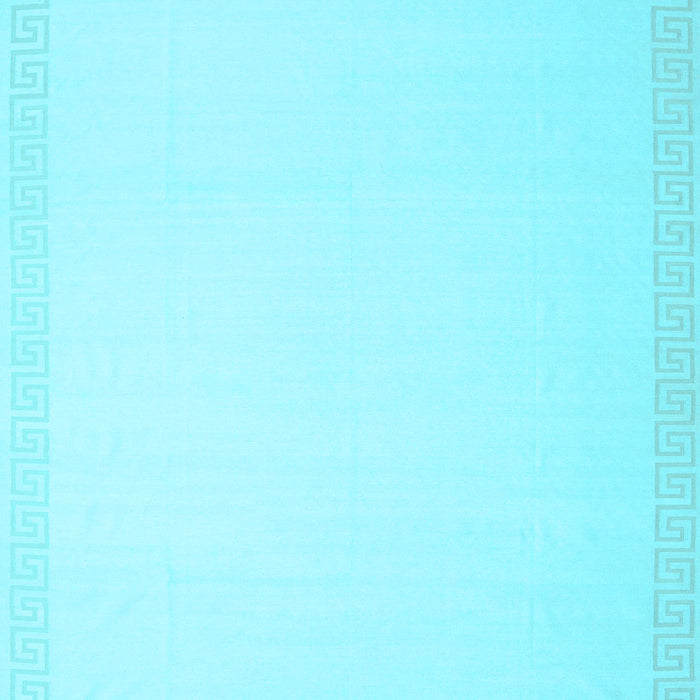 Machine Washable Solid Light Blue Modern Rug, wshcon2407lblu