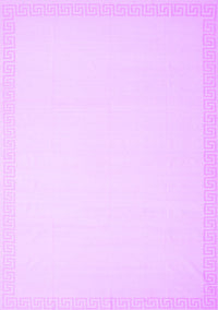 Solid Purple Modern Rug, con2407pur