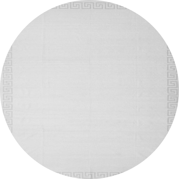 Square Solid Gray Modern Rug, con2407gry
