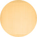 Round Solid Brown Modern Rug, con2407brn