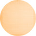 Square Solid Orange Modern Rug, con2407org