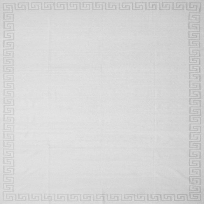 Serging Thickness of Solid Gray Modern Rug, con2408gry