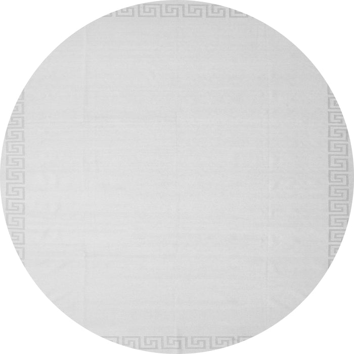 Square Solid Gray Modern Rug, con2408gry