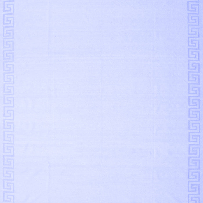 Machine Washable Solid Blue Modern Rug, wshcon2408blu