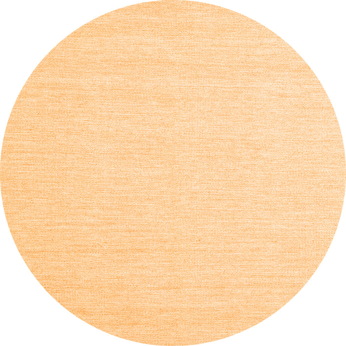 Square Solid Orange Modern Rug, con2409org