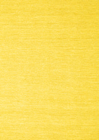 Solid Yellow Modern Rug, con2409yw