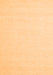 Solid Orange Modern Rug, con2409org