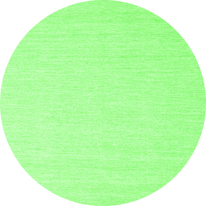 Square Solid Green Modern Rug, con2409grn