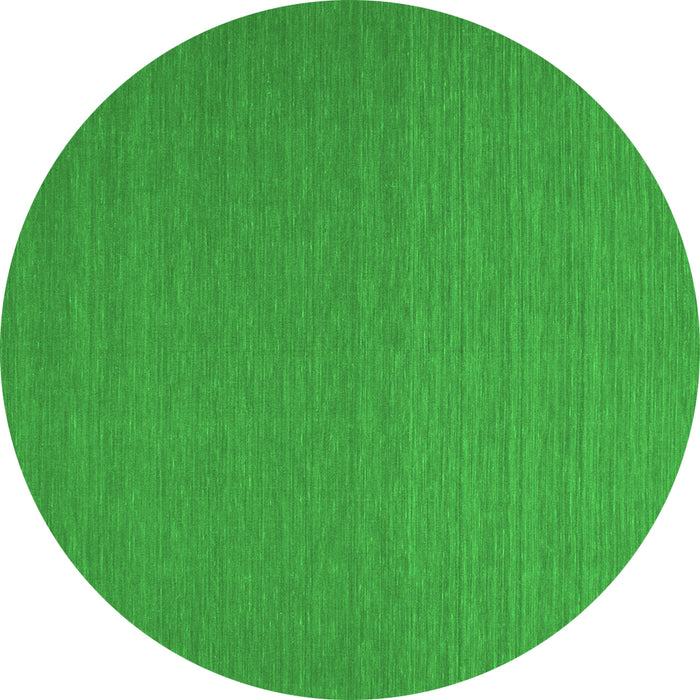 Square Abstract Green Contemporary Rug, con240grn