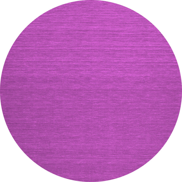 Round Abstract Pink Contemporary Rug, con240pnk
