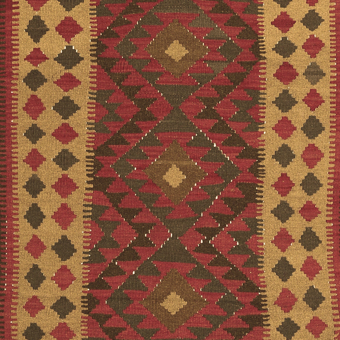 Oriental Brown Traditional Rug, con2410brn