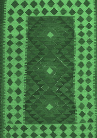 Oriental Emerald Green Traditional Rug, con2410emgrn