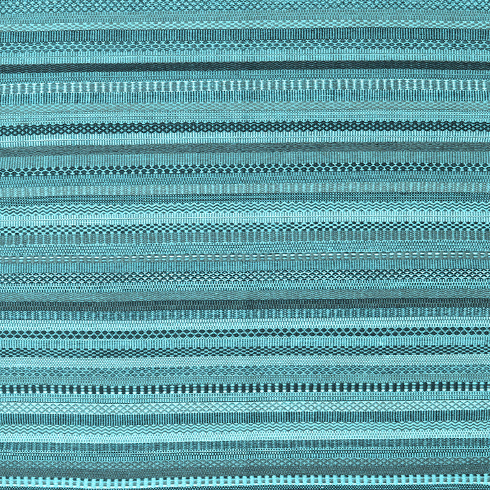 Square Abstract Light Blue Contemporary Rug, con2411lblu