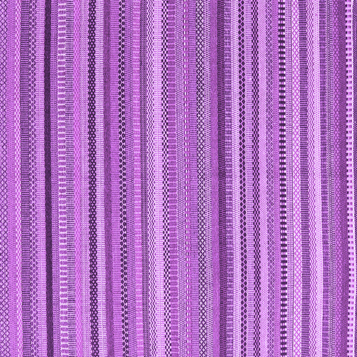 Square Abstract Purple Contemporary Rug, con2411pur