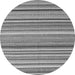 Square Abstract Gray Contemporary Rug, con2411gry