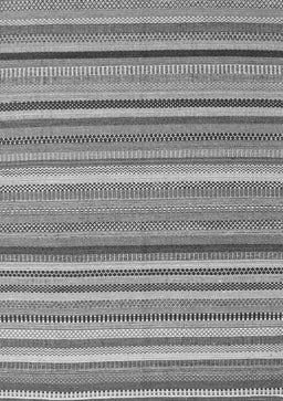 Abstract Gray Contemporary Rug, con2411gry