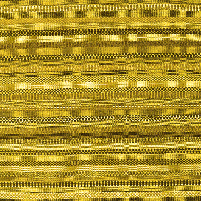 Abstract Yellow Contemporary Rug, con2411yw