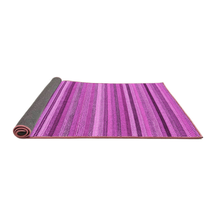 Sideview of Abstract Pink Contemporary Rug, con2411pnk