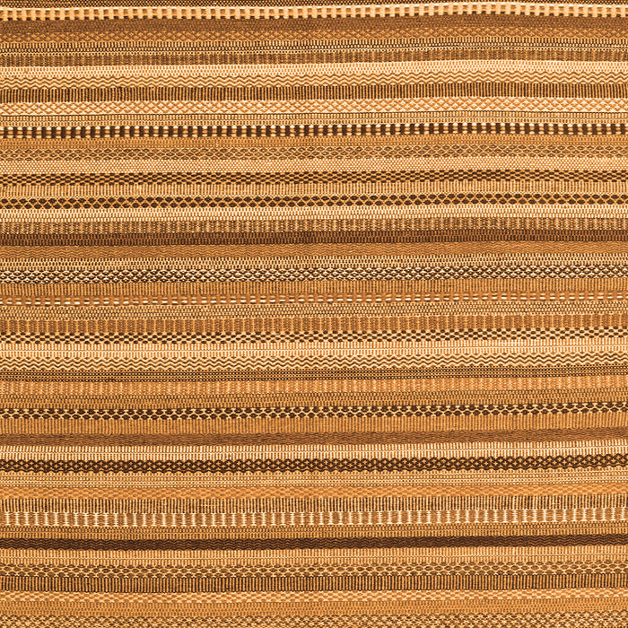 Serging Thickness of Abstract Orange Contemporary Rug, con2411org