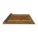 Sideview of Oriental Brown Traditional Rug, con2412brn