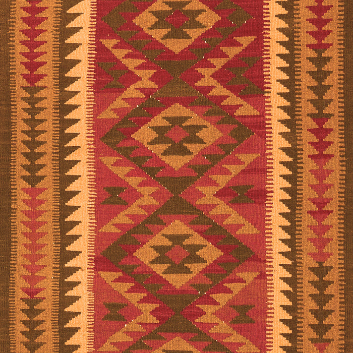 Oriental Orange Traditional Rug, con2412org