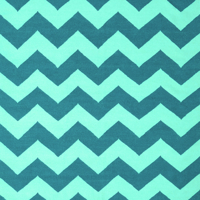 Abstract Turquoise Contemporary Rug, con2413turq