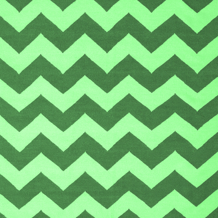 Machine Washable Abstract Emerald Green Contemporary Area Rugs, wshcon2413emgrn