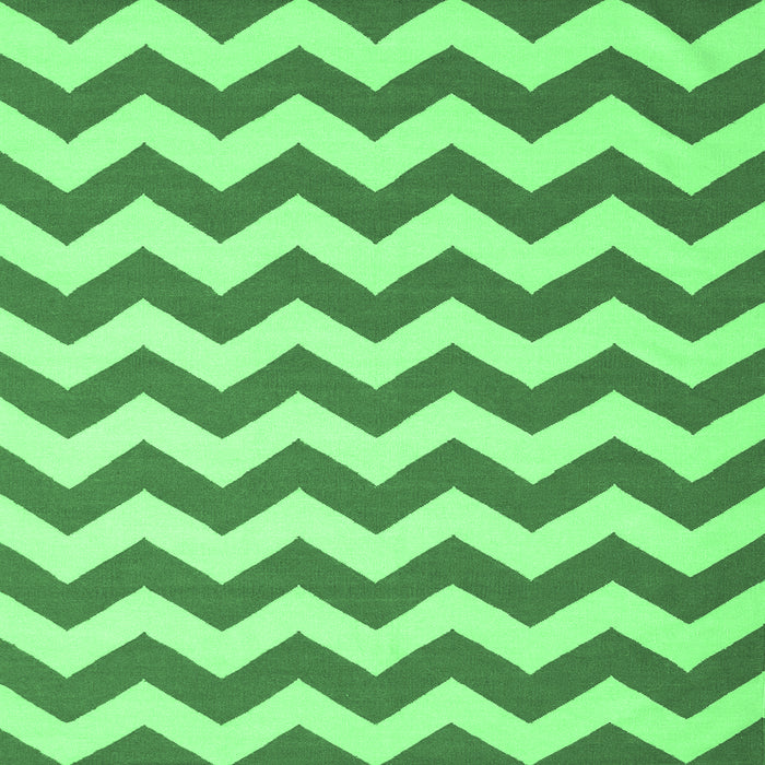 Square Machine Washable Abstract Emerald Green Contemporary Area Rugs, wshcon2413emgrn