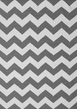 Abstract Gray Contemporary Rug, con2413gry