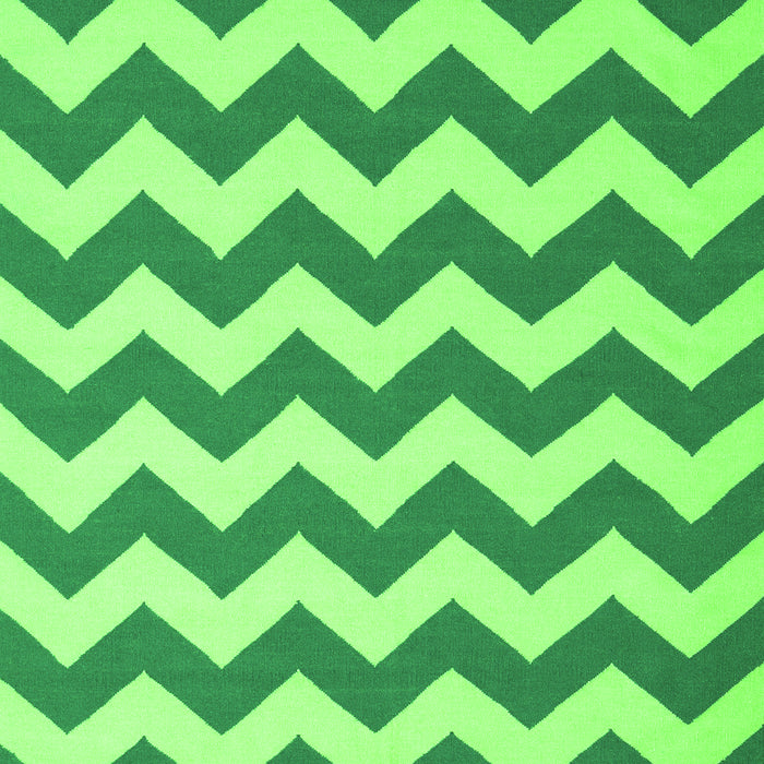 Abstract Green Contemporary Rug, con2413grn