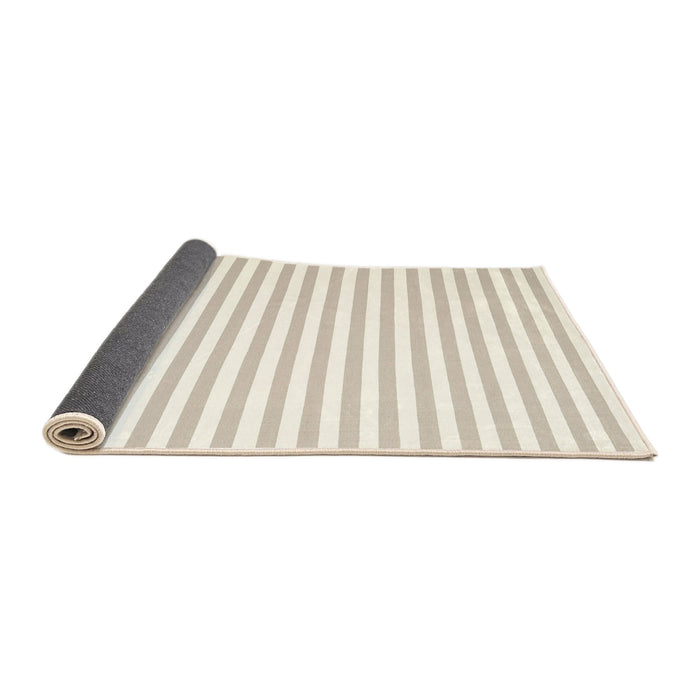 Thickness of Contemporary Beige Solid Rug, con2414