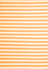 Solid Orange Modern Rug, con2414org