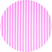 Round Solid Pink Modern Rug, con2414pnk