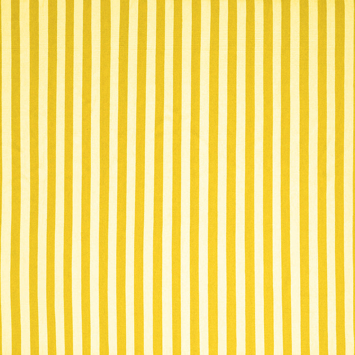 Square Machine Washable Solid Yellow Modern Rug, wshcon2414yw