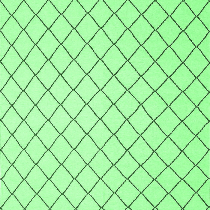Machine Washable Solid Emerald Green Modern Area Rugs, wshcon2415emgrn