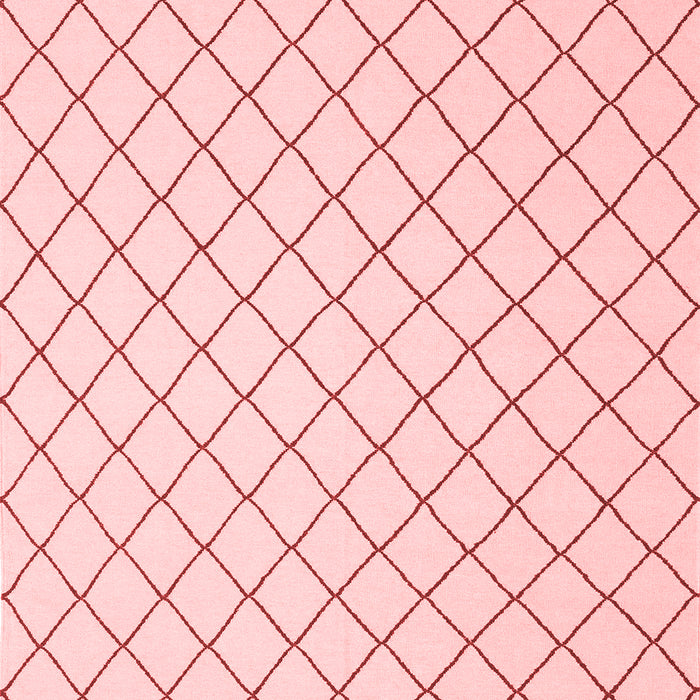 Solid Red Modern Area Rugs