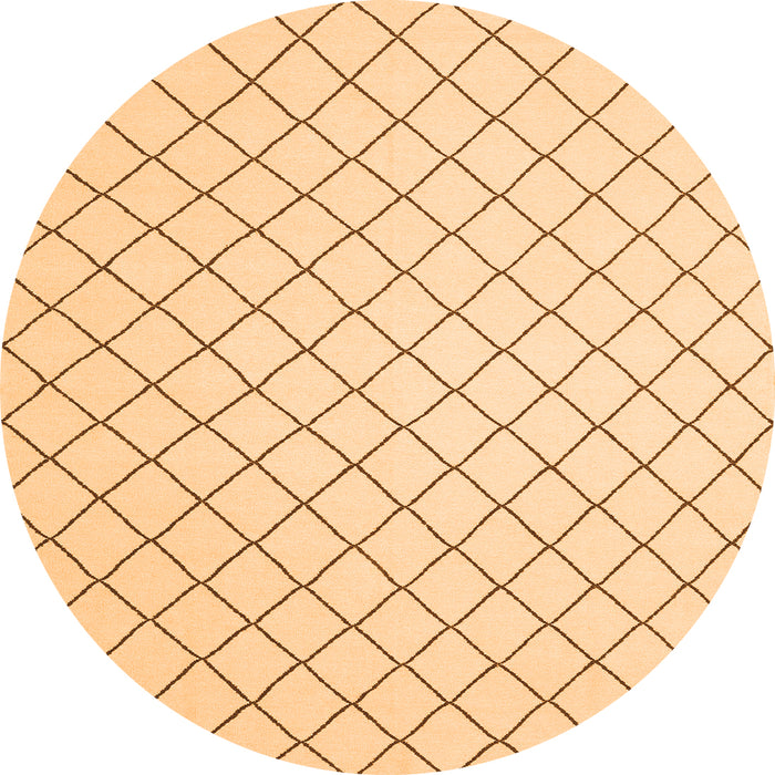 Machine Washable Solid Orange Modern Area Rugs, wshcon2415org