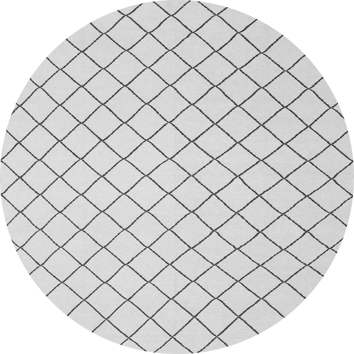 Machine Washable Solid Gray Modern Rug, wshcon2415gry