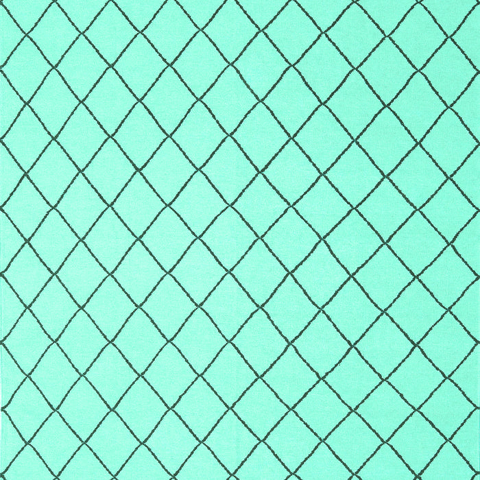 Solid Turquoise Modern Rug, con2415turq